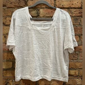 Anthropologie - T shirt - Size Small Petite -  White